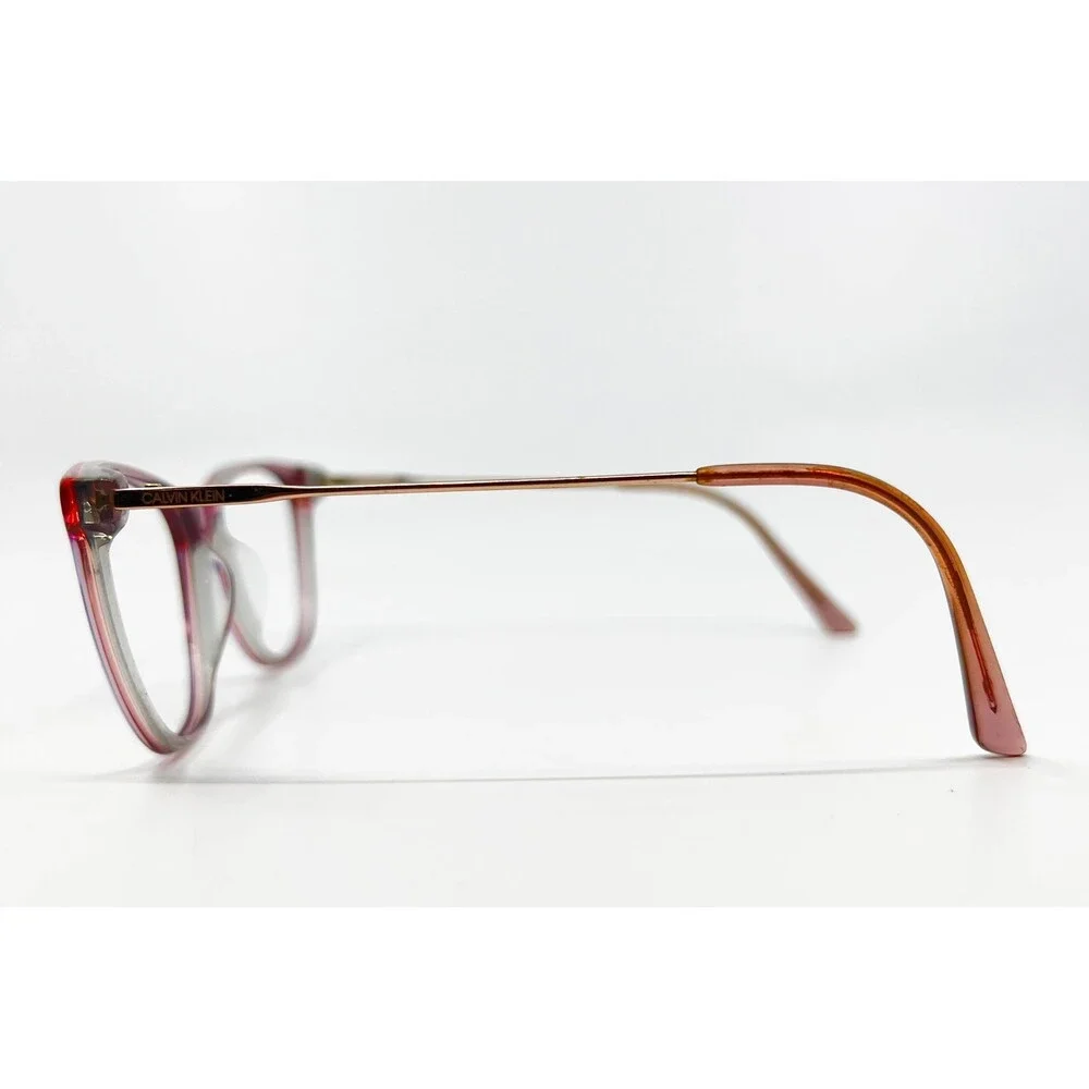 Calvin Klein Eyeglasses Women Pink Cat Eye CK18701 135 52-16-135